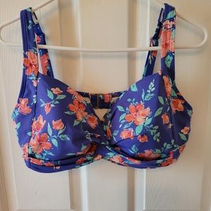 Land's End Two Piece Bathing Suit Size 14